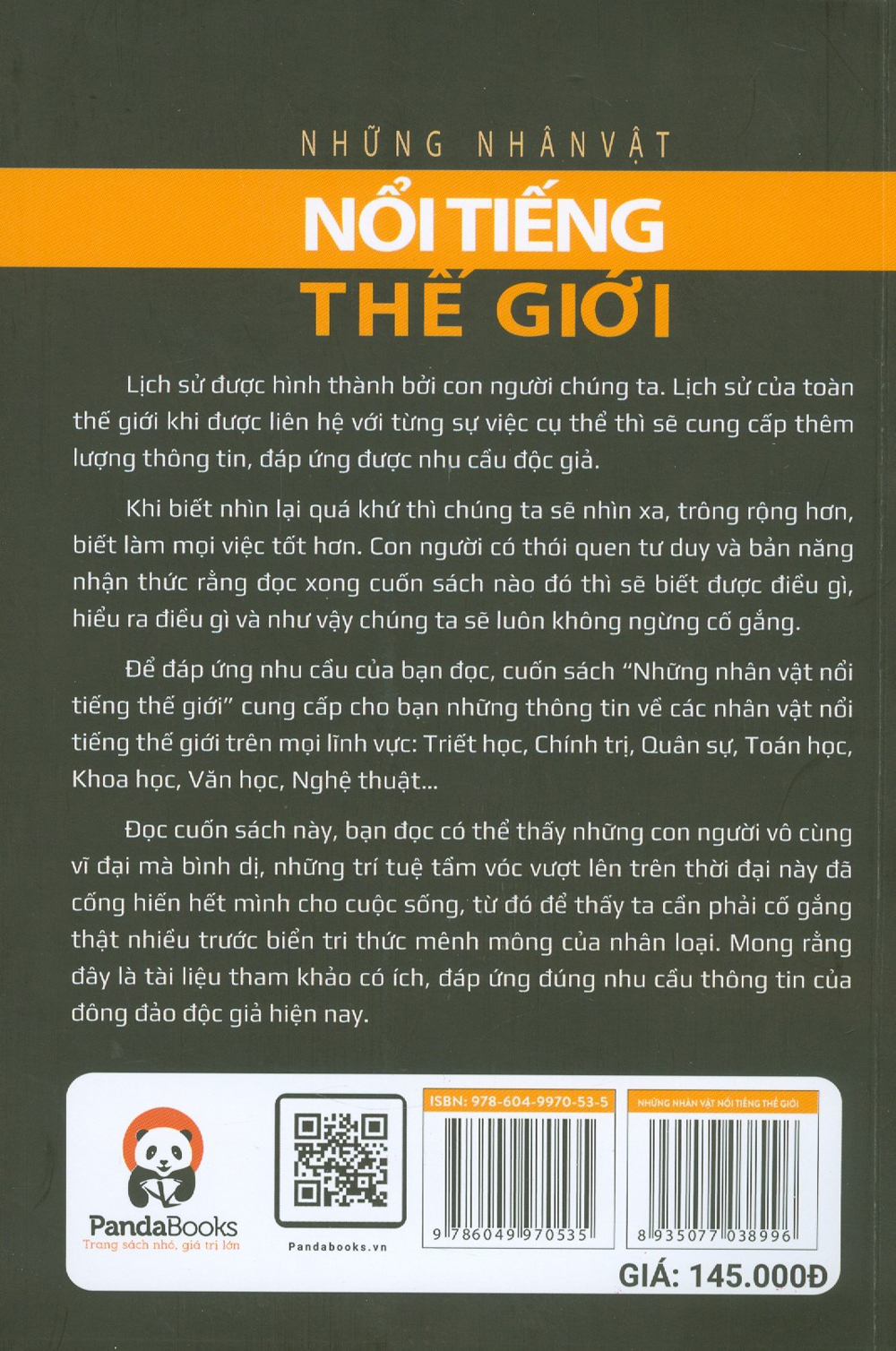 Những Nhân Vật Nổi Tiếng Thế Giới