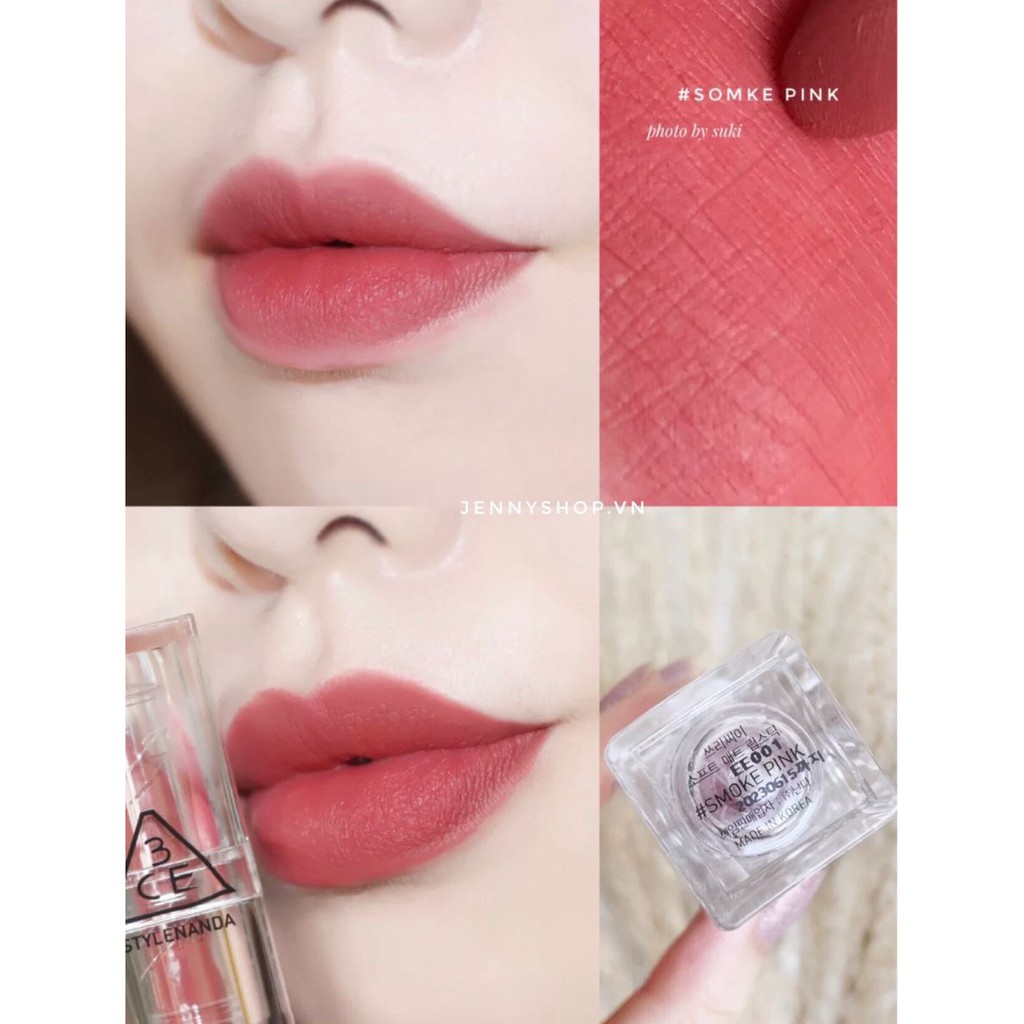 Son Thỏi Vỏ Trong 3CE Soft Matte Lipstick