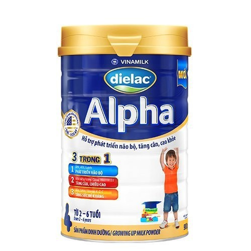 [HCM]Sữa Dielac Alpha Step 4 Vinamilk 900g - alpha 4 900g