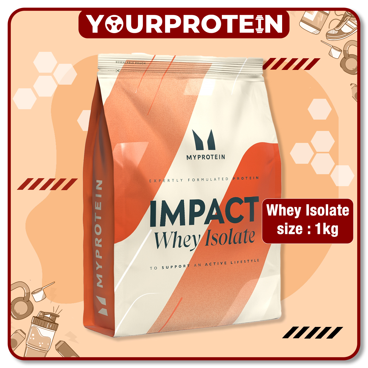 Myprotein impact whey isolate 1kg