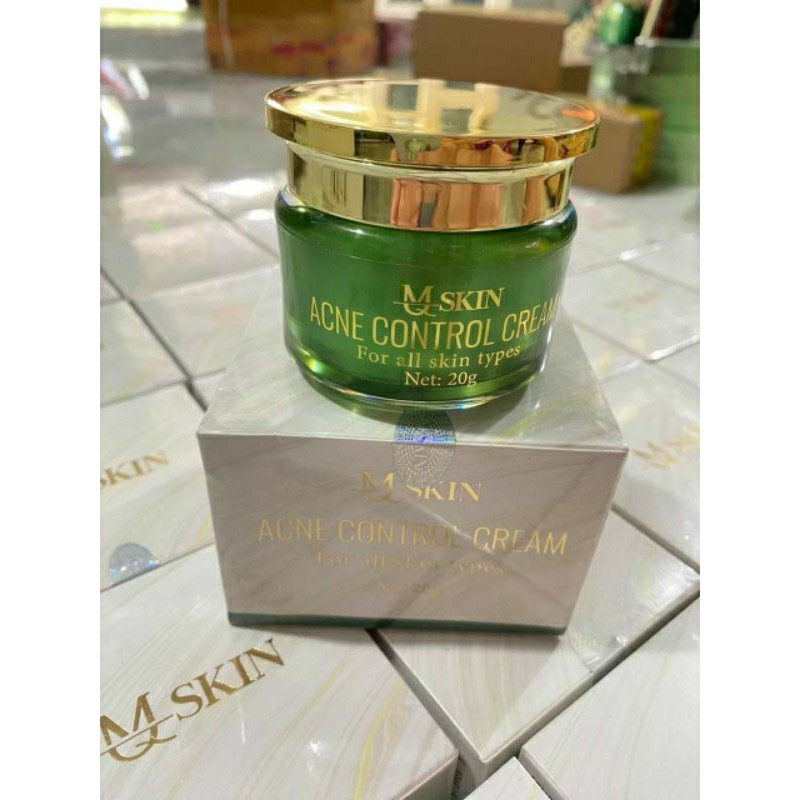 MQ Skin Acne Control Cream Combo for All Skin Types with Ginseng Extract
