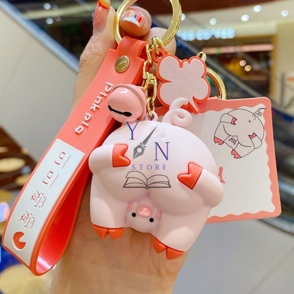 Móc Khóa Hình Mông Thú Siêu Cute