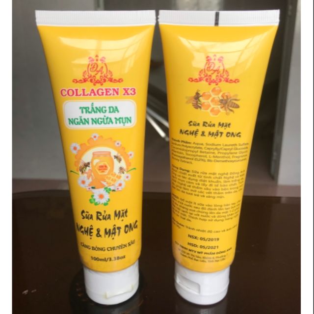 Sữa Rửa Mặt Collagen X3