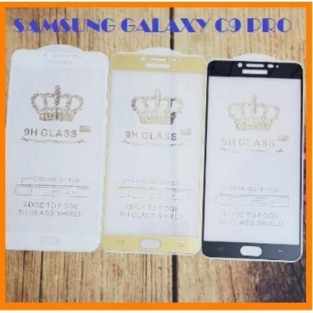 Kính cường lực full màn 5d dành cho Samsung galaxy c9 pro(sản phẩm y cam kết hàng đúng mô tả chất lượng đảm bảo đa dạng mẫu mã và kích cỡ