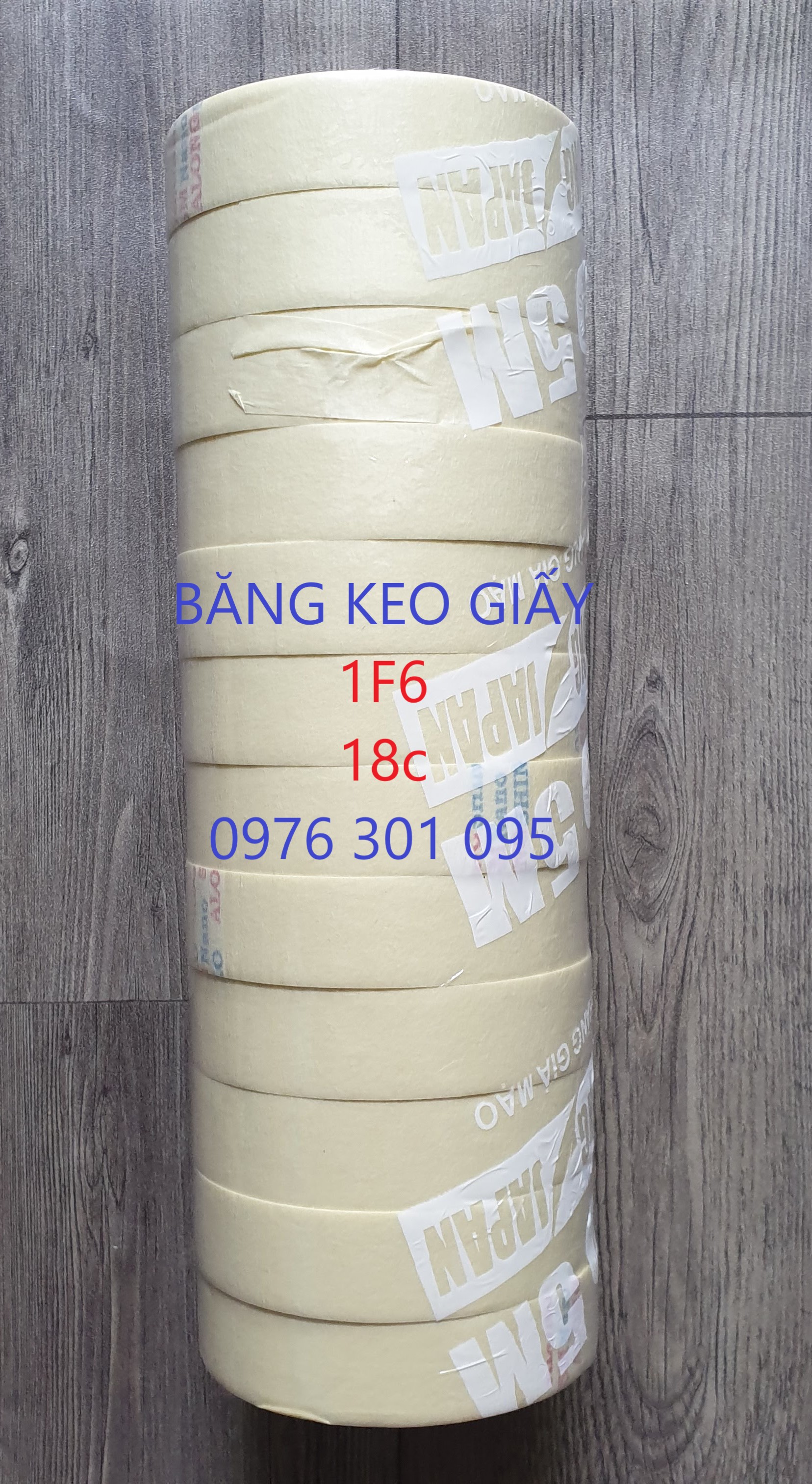 Băng Keo Giấy 1F2 - 1F6 - 2F - 2F4 - 5F