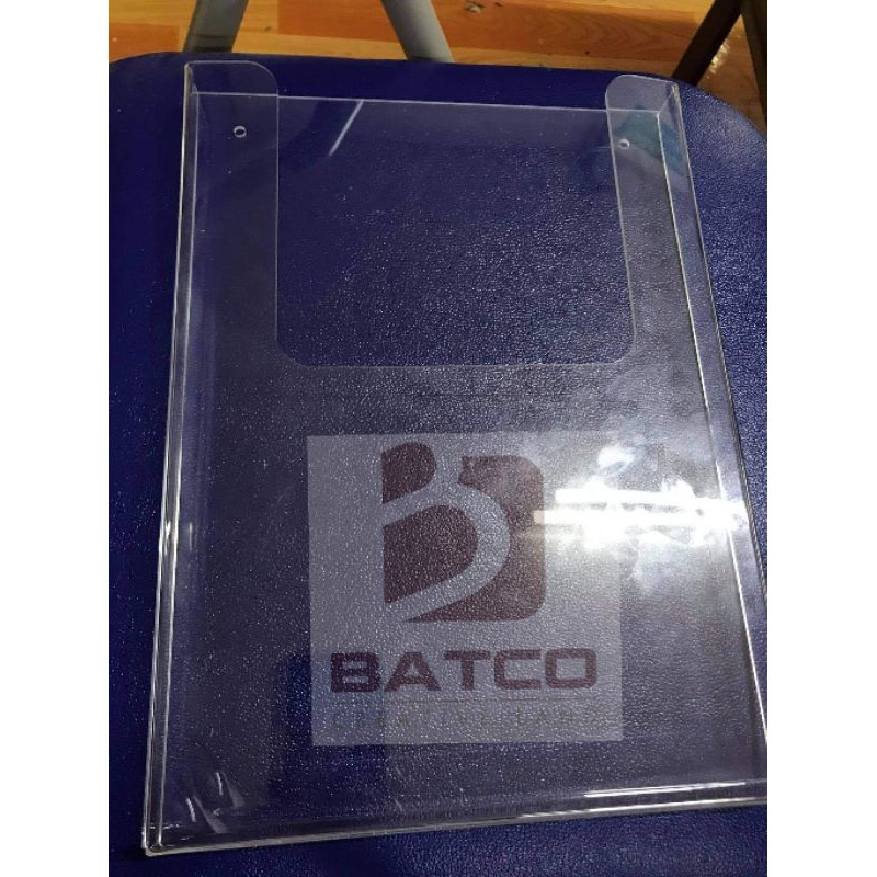 Bộ 3 Kệ mica treo tường khổ A4