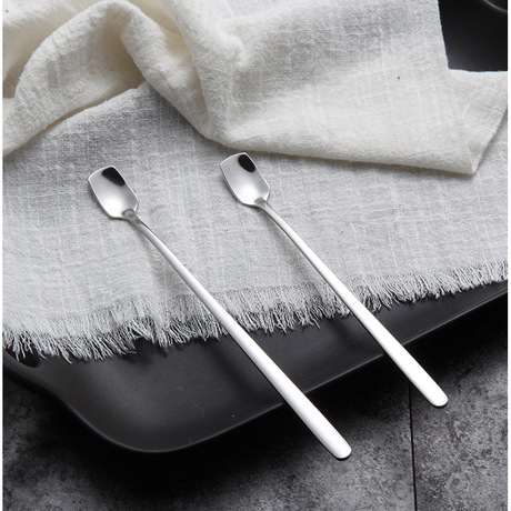 1 Muỗng inox cao cấp xinh xắn sang trọng chuyên dùng cho quán cafe 17 cm