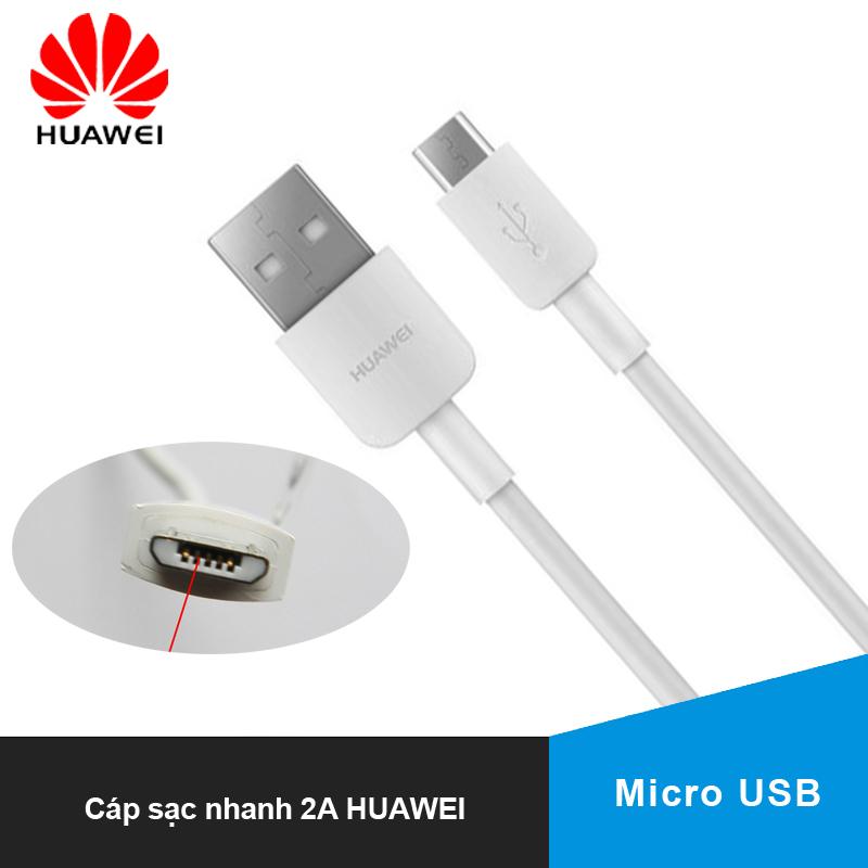 Cáp sạc nhanh Hỗ Trợ Sạc Huawei Đầu Sạc Micro USB