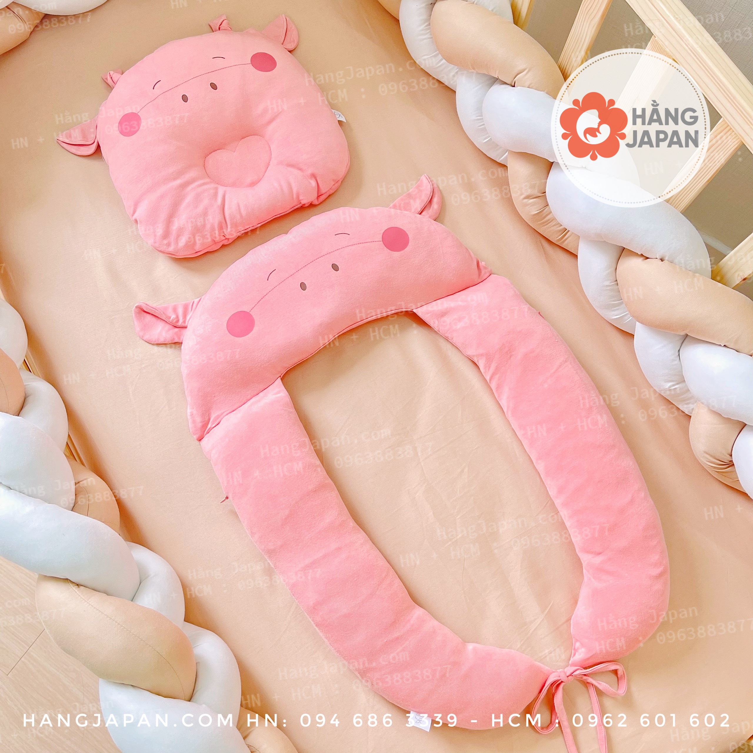 Gối Chữ U Đa Năng La Dreamy cho bé