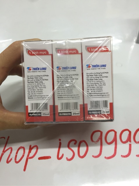 Mực bút lông dầu Thiên Long, Mực đổ bút dạ PMI01