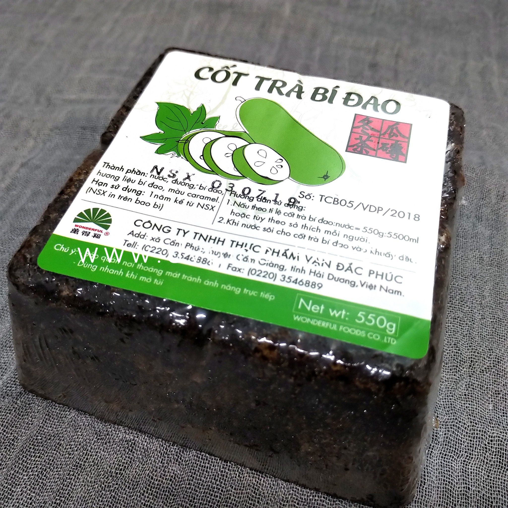 Cốt trà bí đao 550g