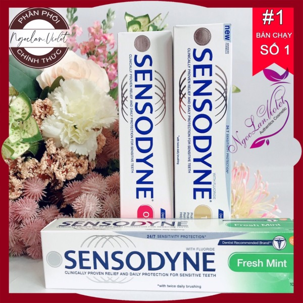 Kem Đánh Răng Sensody ⚜️FREESHIP⚜️ Kem đánh răng Sensodyne chống ê buốt Thái Lan cao cấp
