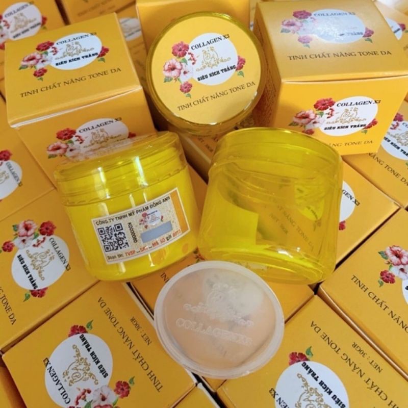 Combo 5 hộp kích trắng Collagen X3