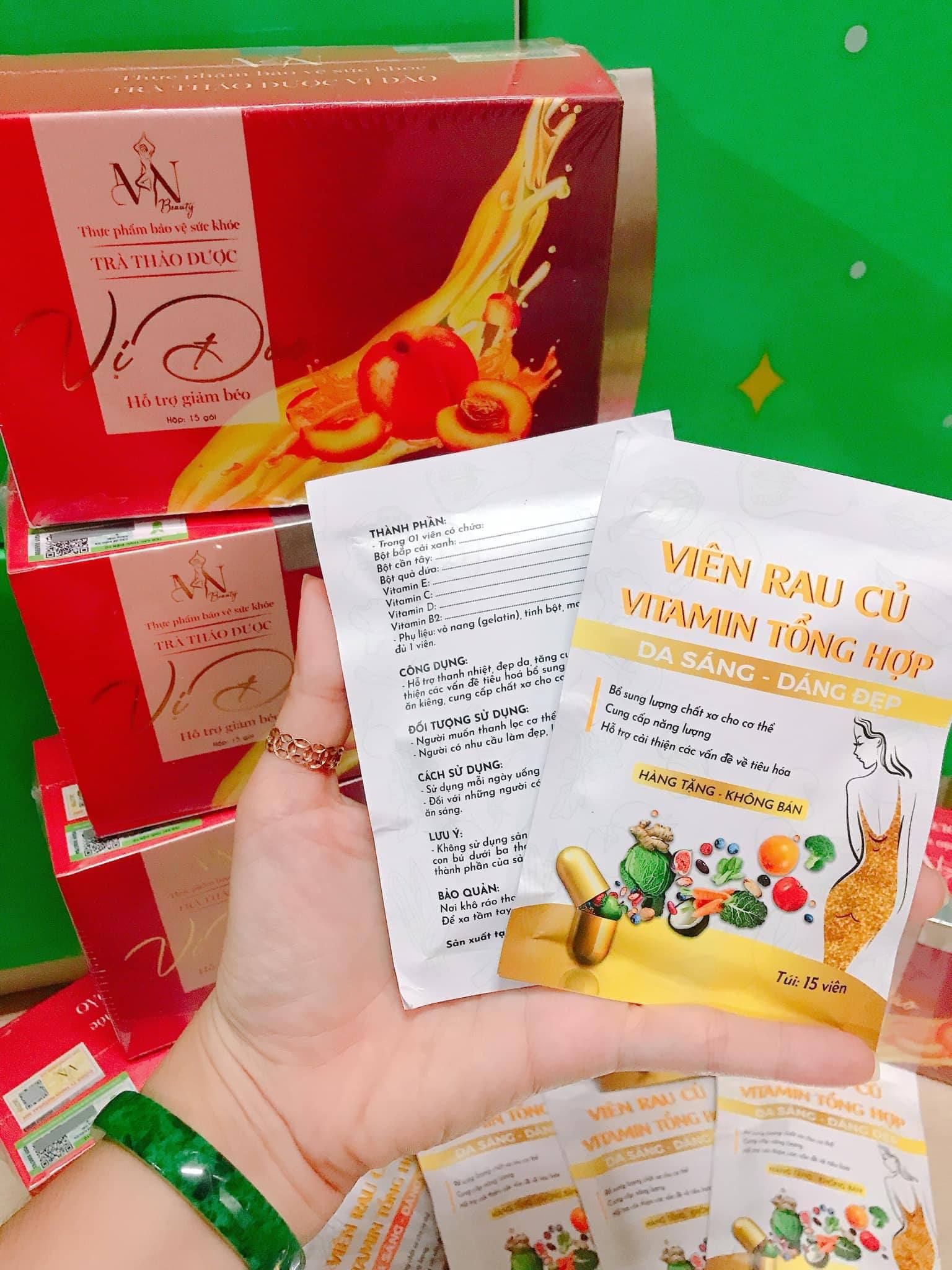 TRÀ GIẢM CÂN VỊ ĐÀO ĐÔNG ANH