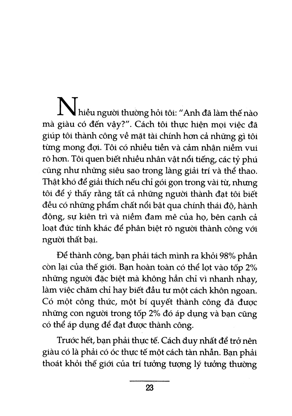 Nghĩ lớn để thành công (Donald J. Trump)