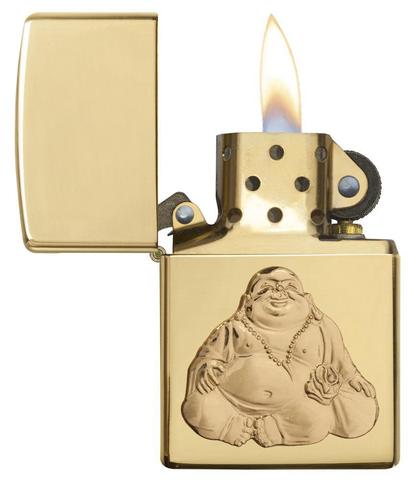 Bật lửa Zippo Phật Di Lặc Cười Hạnh Phúc
