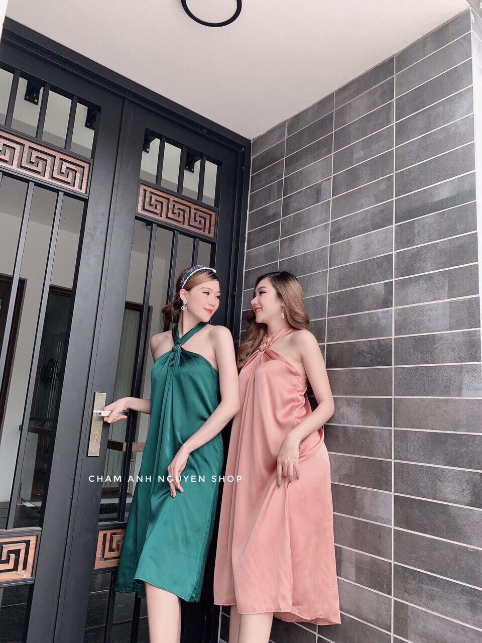 [HCM]SÉT VÁY YẾM LỤA PHI BÓNG SIÊU ĐẸP CHANH SẢ MTB104