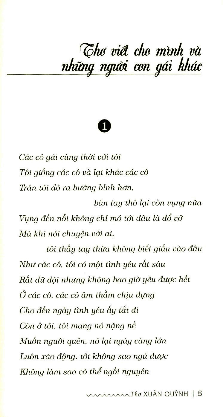 Sách - Thơ Xuân Quỳnh (Tái Bản 2019)