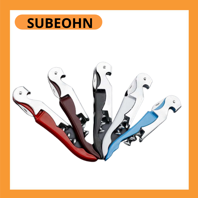 Dụng cụ mở nắp rượu, bia 3 in 1, Đồ Khui Rượu Vang Đa Năng thép không gỉ