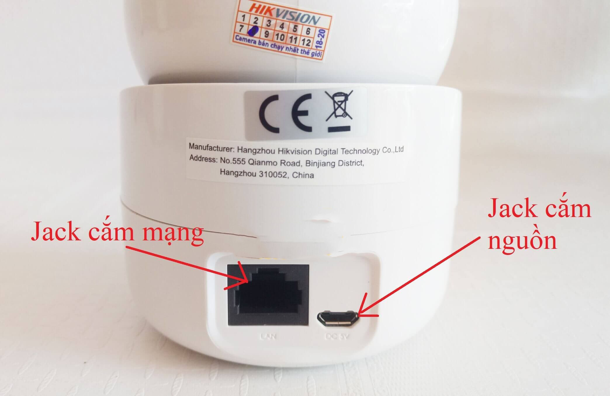 Camera IP Wifi Hikvision DS-2CV2Q01EFD-IW Đàm Thoại 2 Chiều