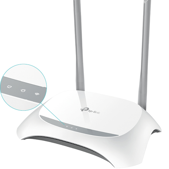 Router WiFi 4 trong 1 Chuẩn N 300 Mbps TP-Link TL-WR840N Ver 6.2 hàng chính hãng TP-Link