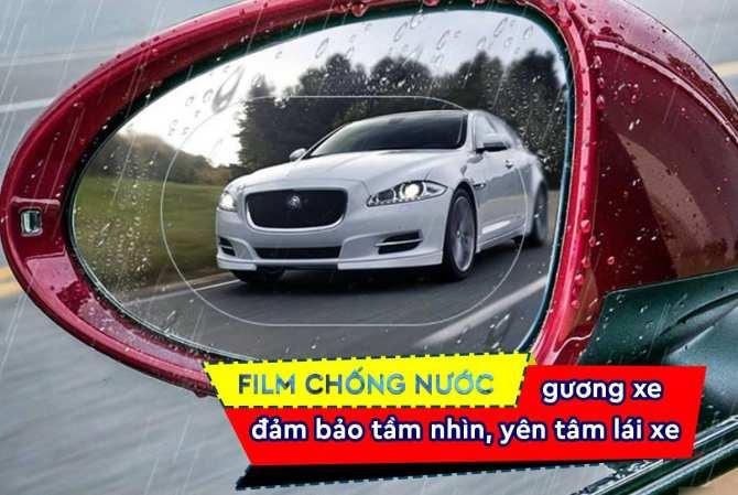 Combo 4 Miếng dán chống nước gương ô tô
