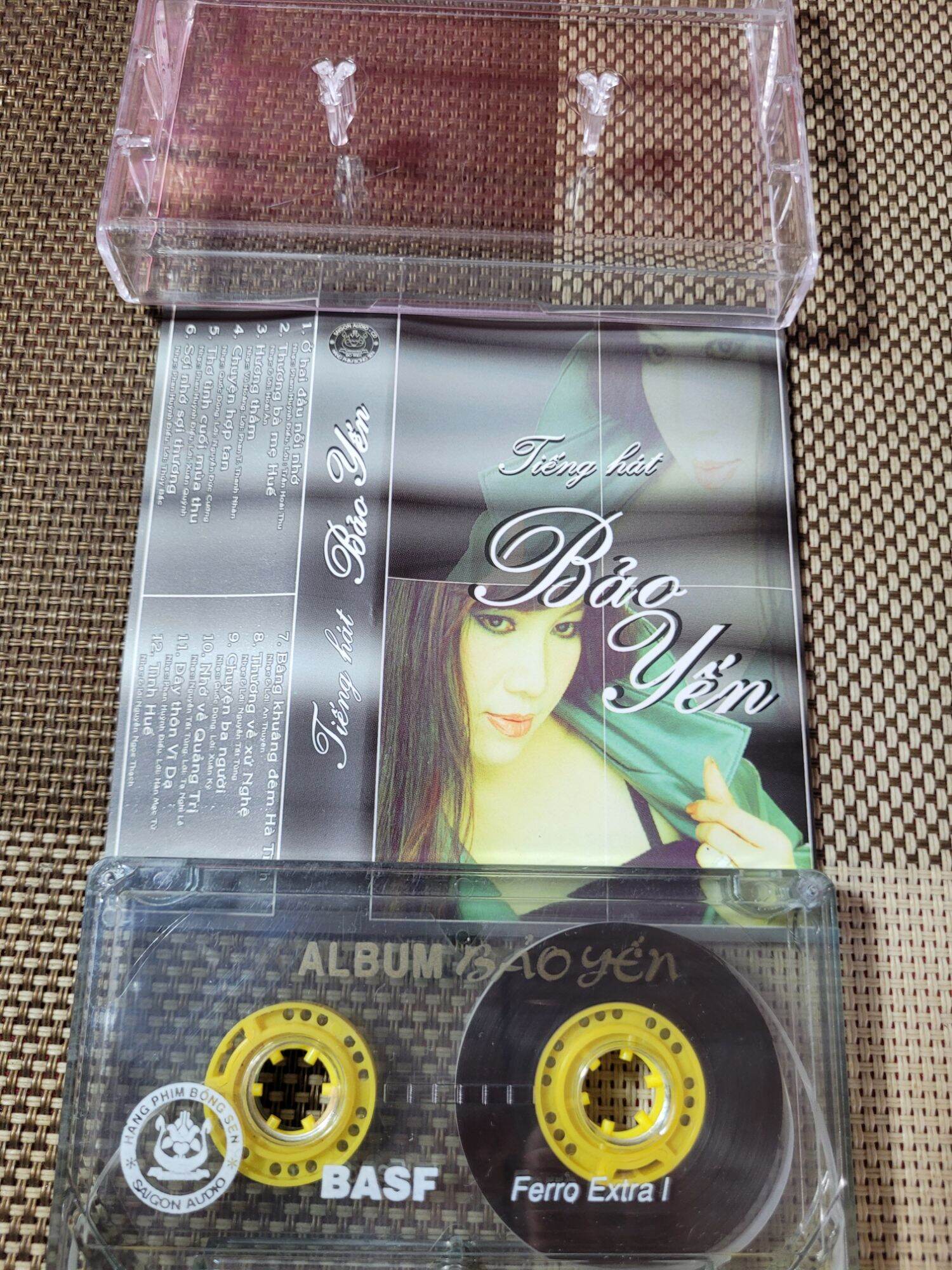 CASSETTE TIẾNG HÁT BẢO YẾN