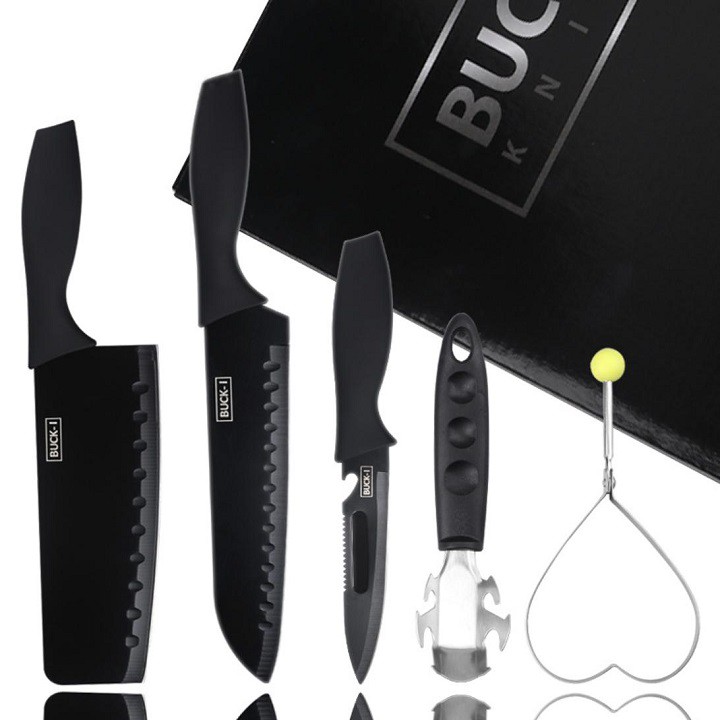 BỘ DAO NHÀ BẾP 5 MÓN CỰC BÉN SIÊU BỀN