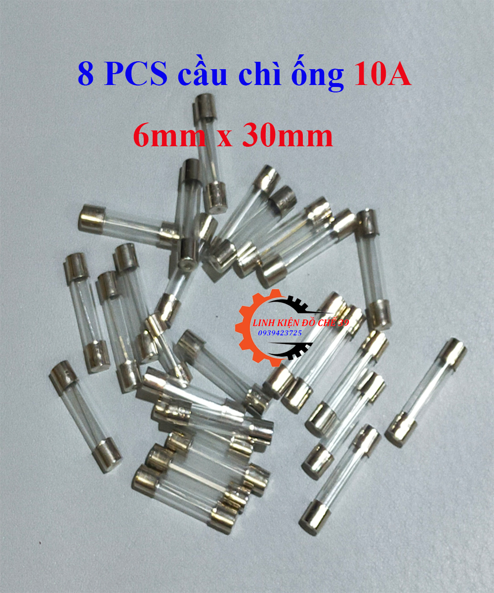 Cầu chì ống thuỷ tinh