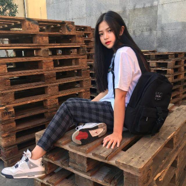 Quần dài sọc caro cực hot