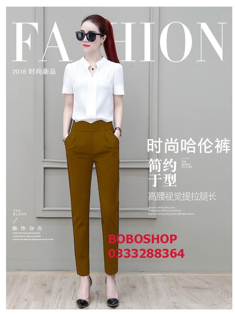 [HCM]Quần lưng gợn sóng hottrend