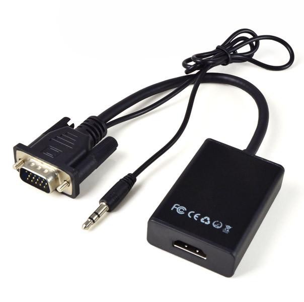 Cable to convert vga to hdmi with sound