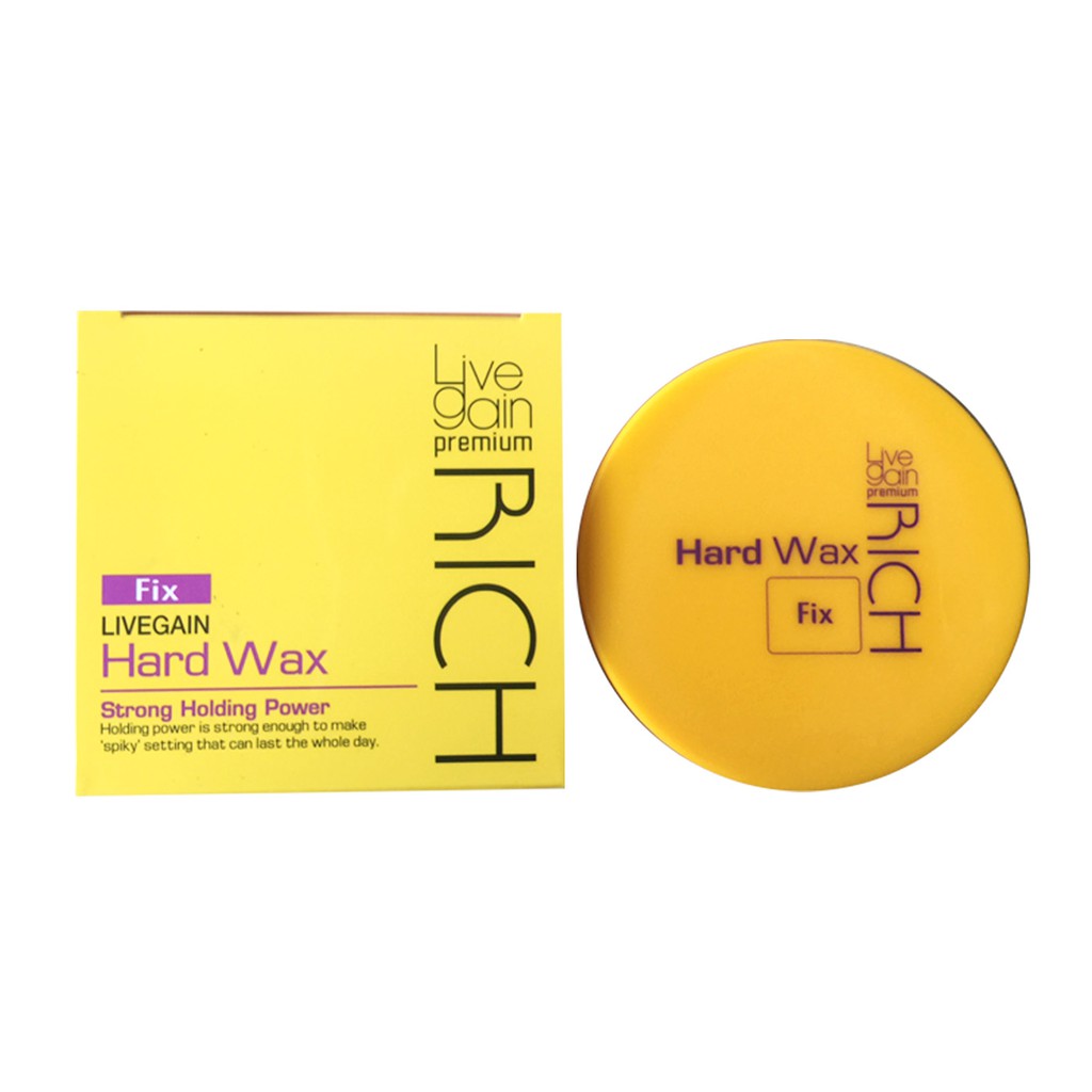 [HCM]Sáp tạo kiểu tóc cứng Live gain premium rich hard wax fix 110g