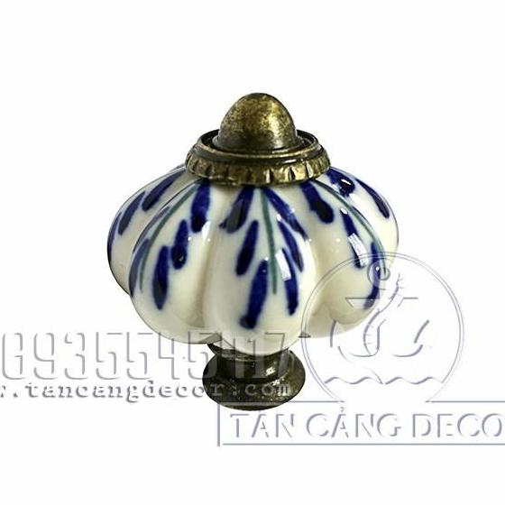 Tay nắm gốm sứ 05 – kt: 3.4cm