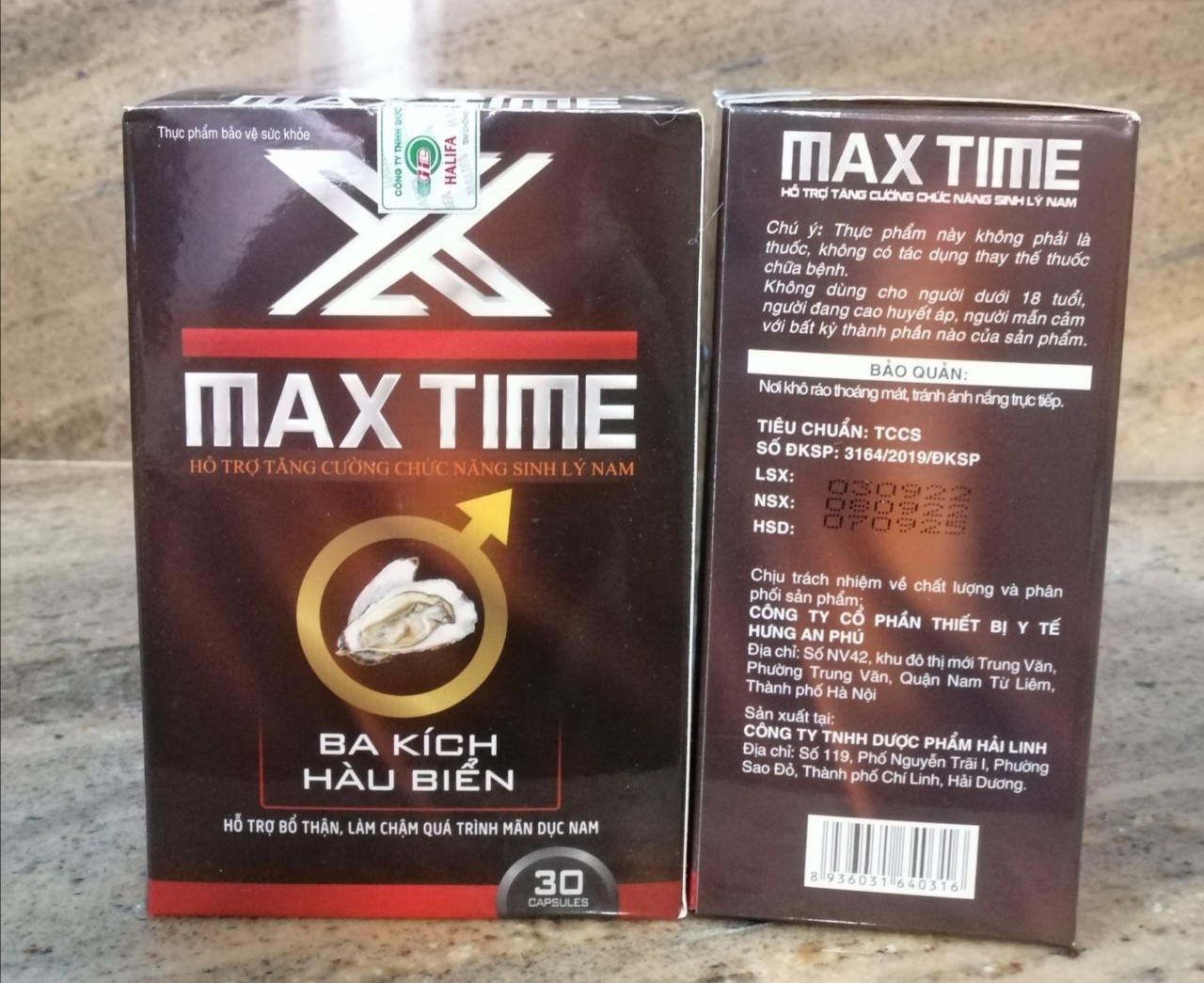 Hàu biển max time ba kích, bổ thận tráng dương