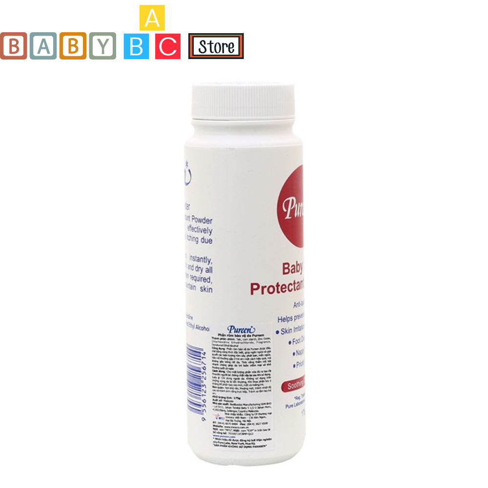 Phấn Rôm Pureen Phấn Cho Bé Sơ Sinh và Người Lớn