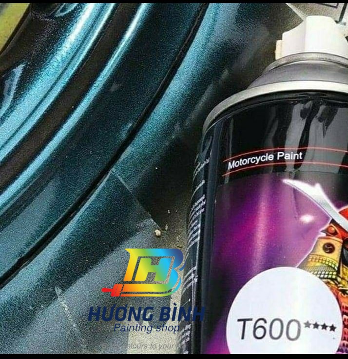 Sơn xịt Samurai màu 3D Khameleon - T600 (cần sử dụng với nền màu Đen Mờ mới lên được hiệu ứng 3D)