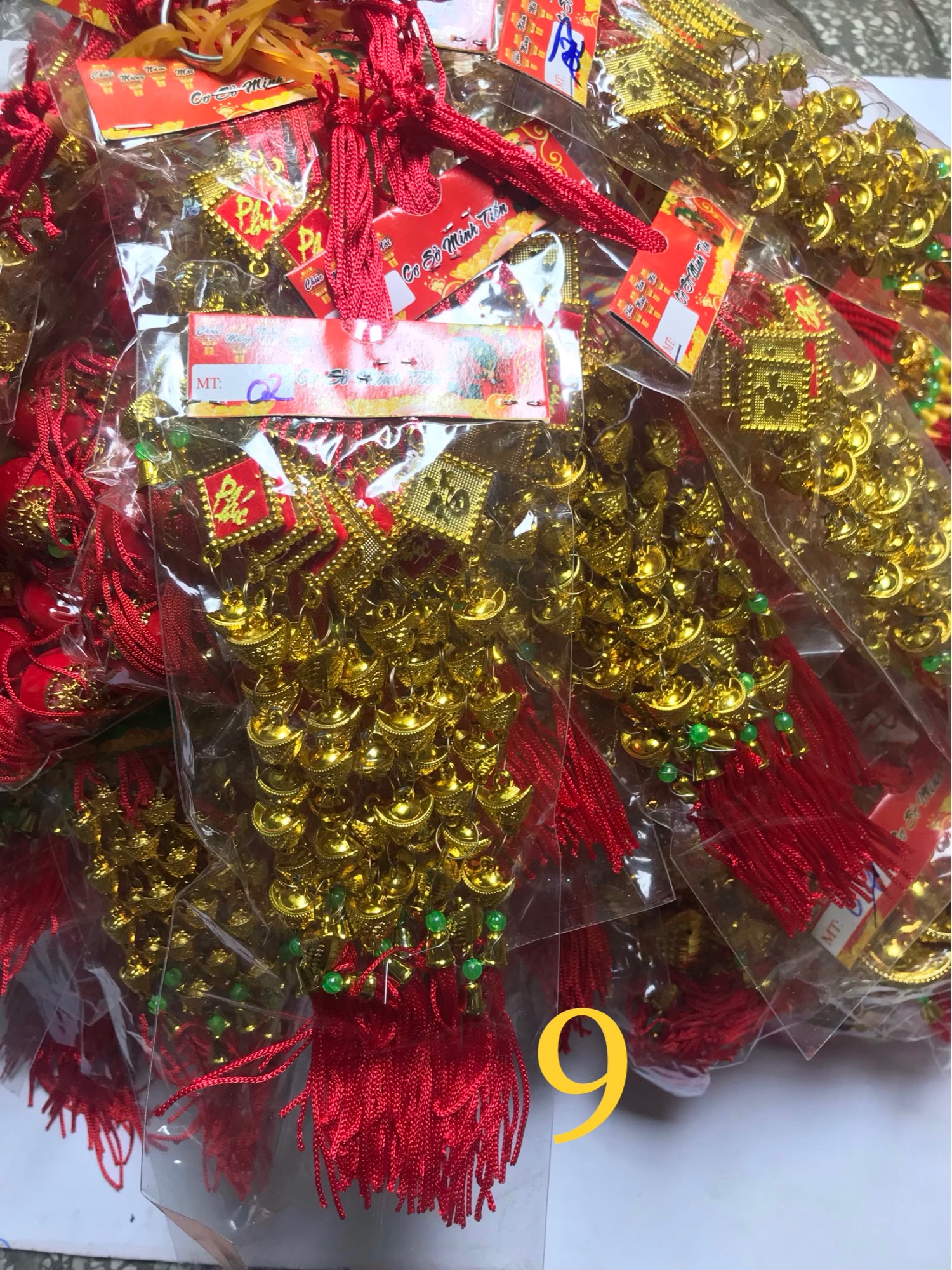 [HCM]Set 10 Liễn Dây Treo Trang Trí Tết