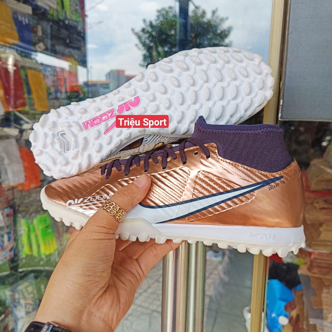 giày đá bóng Mercurial Superfly 9 Academy L1 TF ( Tặng khâu đế+ hộp+tất+túi rút )