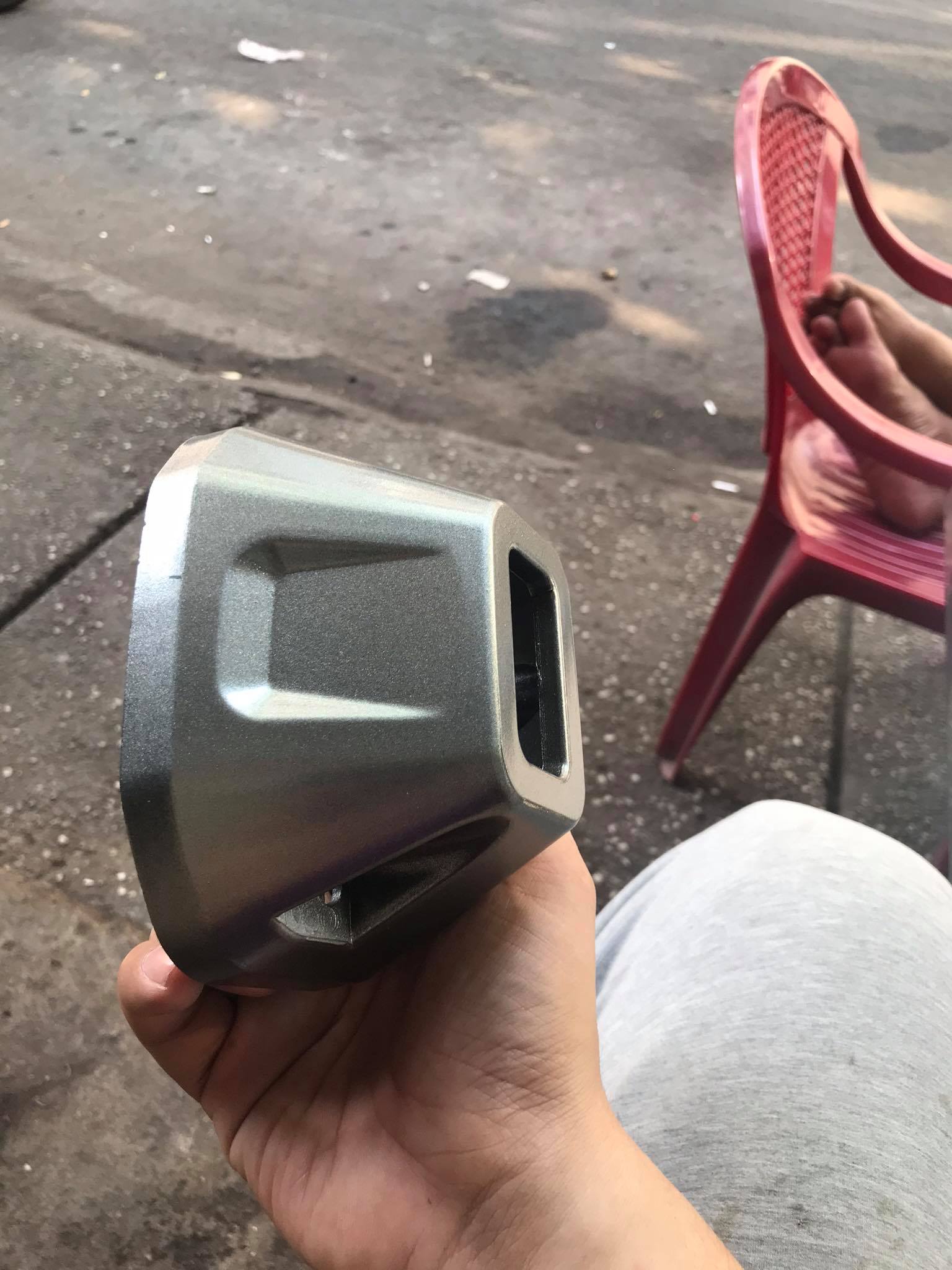 Đít bô zin vario 2018 bạc