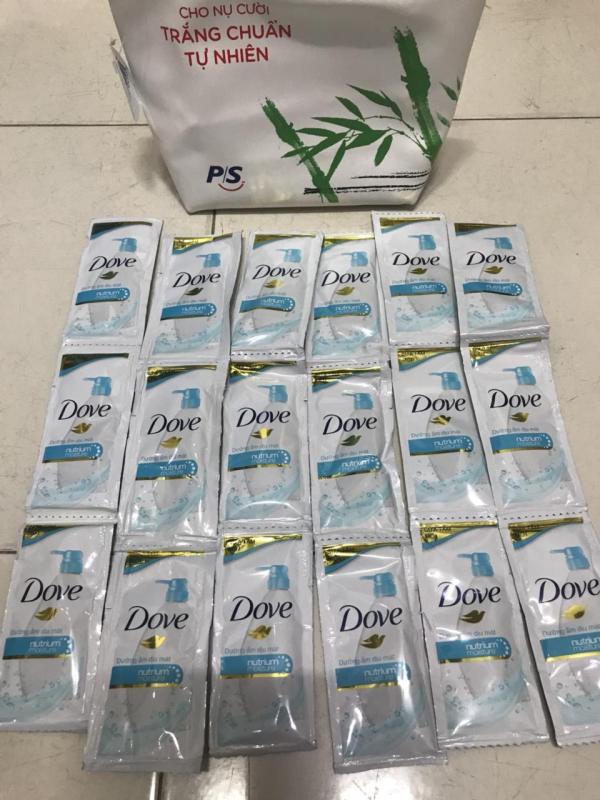 Combo 50 sữa tắm Dove 6g dưỡng ẩm dịu mát