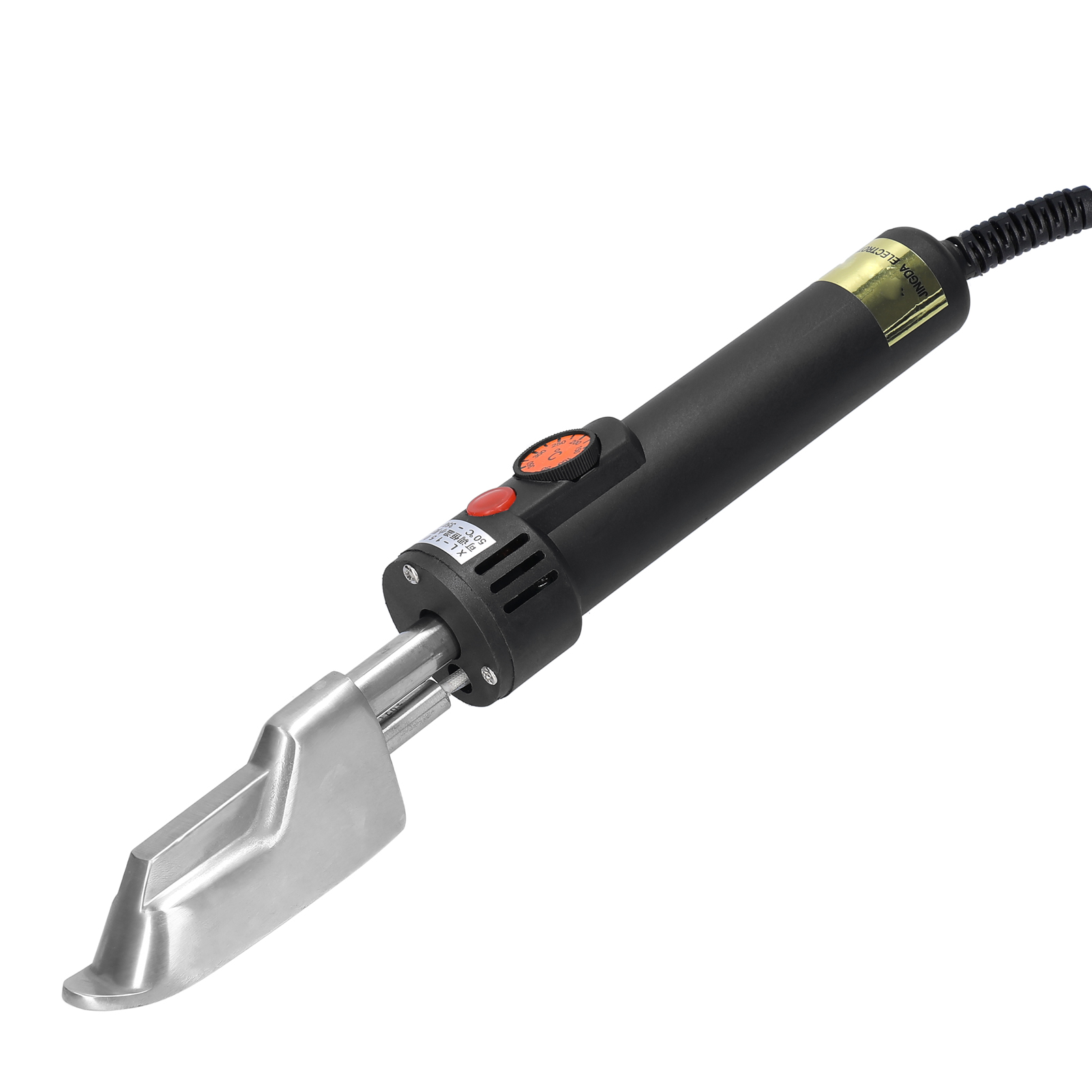 220 V 150W 50℃~350℃ Adjustable Digital Display Temperature Adjustable Iron Constant Temperature Small Iron Household Travel Leather Clothing Wrinkle Removal Small Iron