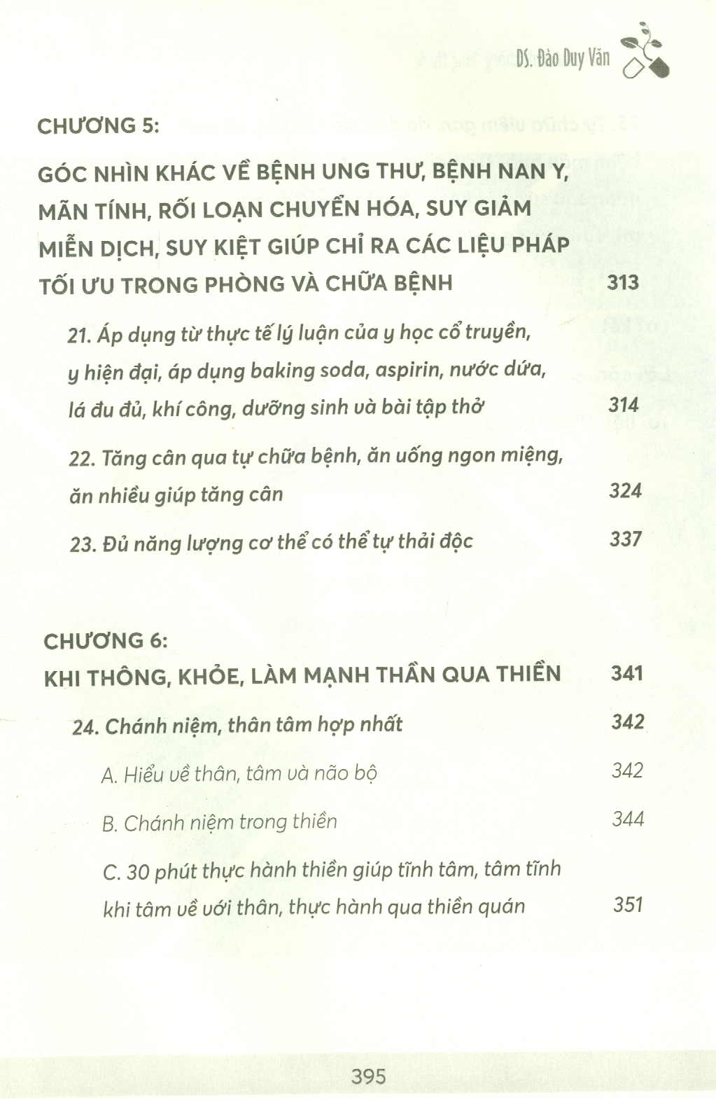 Tự Chữa Bệnh Không Dùng Thuốc