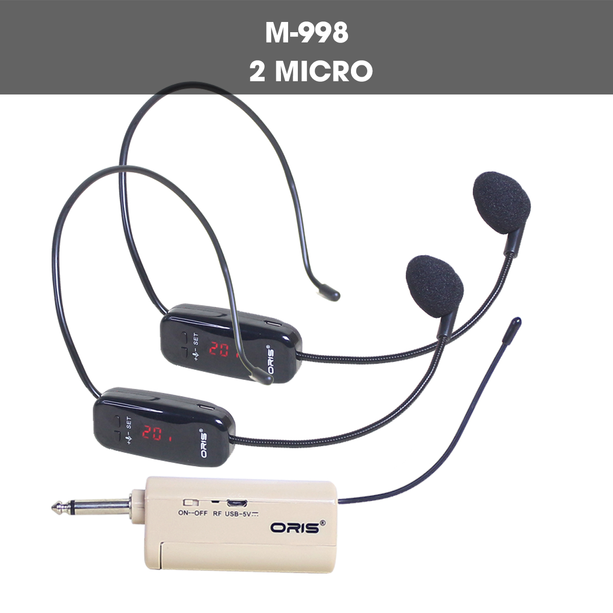 Micro choàng đầu karaoke livestream chính hãng ORIS M997 dùng hát karaoke, quay video, giảng dạy - ORIS Professional