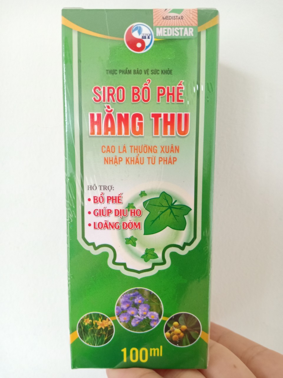 Siro Bổ Phế Hằng Thu Giúp Hết Ho, Bổ Phổi