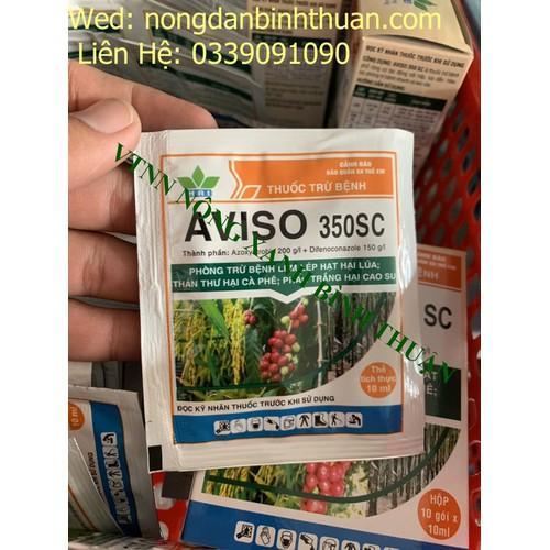 Trừ nấm Đồng Tiền trên thanh long AVISO 350SC 10ml