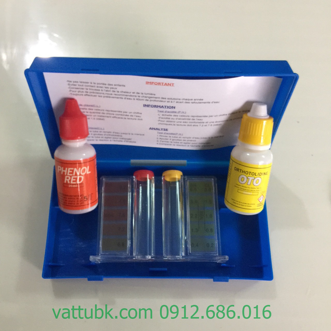 Bộ Test thử nước bể bơi - BTN (TQ)