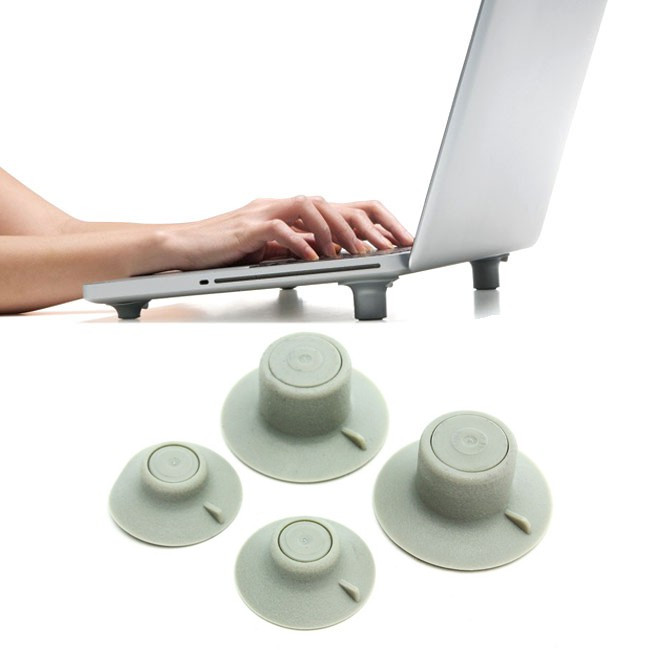 Combo 4 nút cách nhiệt laptop