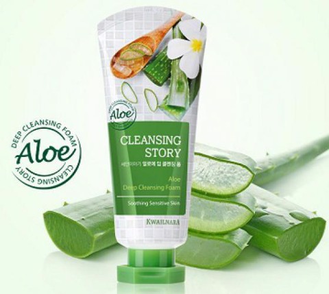 Sữa rửa mặt aloe deep cleansing foam 120g