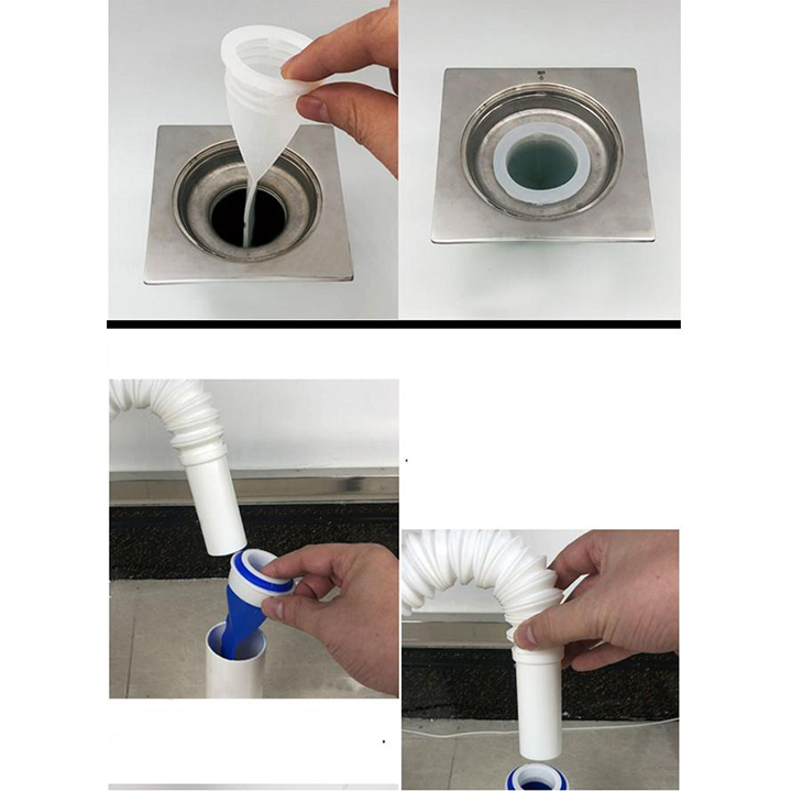 Bộ Silicon Chặn Mùi Hôi Cống